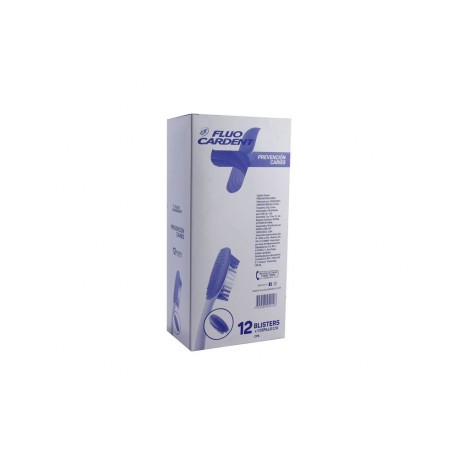 Cepillo Dental Fluocardent Prevencion Caries Display Por 12 Unds