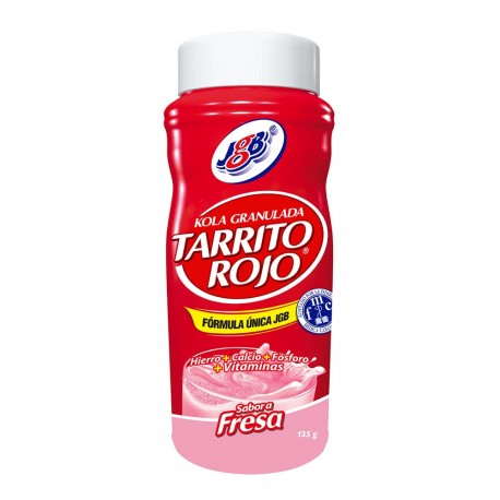 Tarrito Rojo JGB Super Contenido Sabor a Fresa x 380g