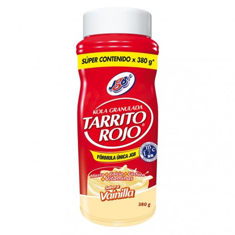 Tarrito Rojo JGB Super Contenido Sabor a Vainilla x 380g