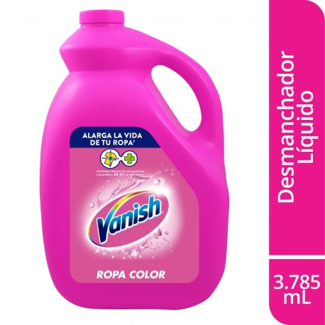 Desmanchador Vanish Líquido Rosa 3785ml