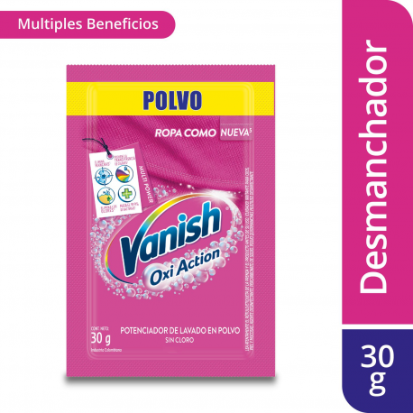 Desmanchador Vanish Líquido Rosa Gold Polvo 30g