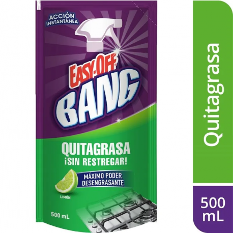 Quitagrasa Easy Off Bang Limón X 500ml