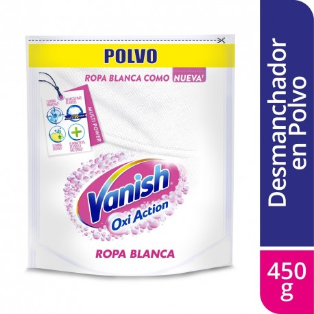 Desmanchador Vanish polvo blanco 450g