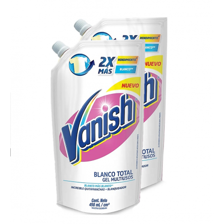 VANISH GEL BLANCO DOYP 450ML x2 unidades