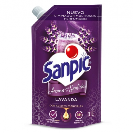 Limpia pisos Sanpic Lavanda 1000ml
