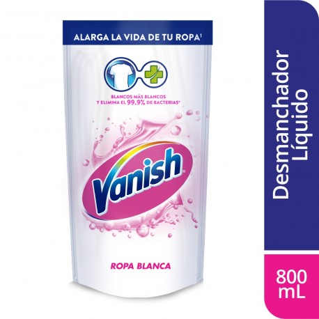 Desmanchador Vanish Líquido Blanco 800ml