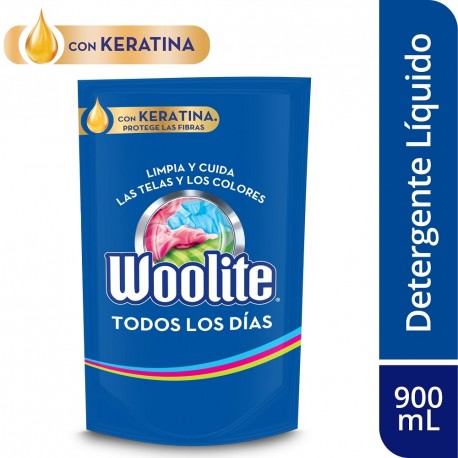 Detergente Líquido Woolite Protección y Cuidado 900 Ml