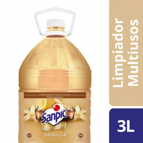 Limpiador Multiusos Sanpic Aroma Vainilla 3L