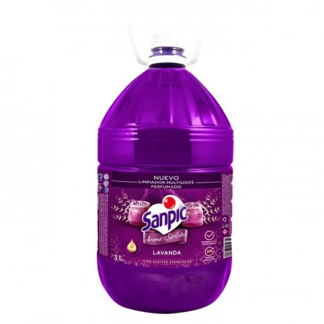 Limpia Pisos Lavanda Sanpic 3L