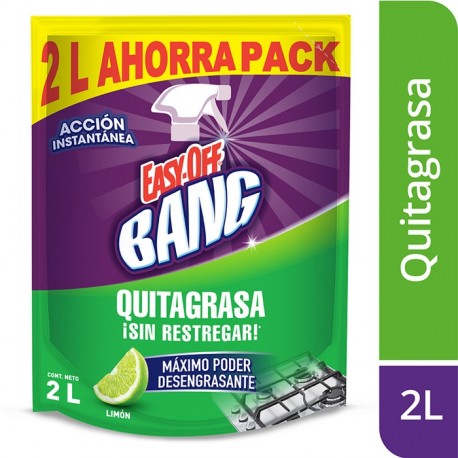 Quitagrasa Easy Off Bang Limón x900ml