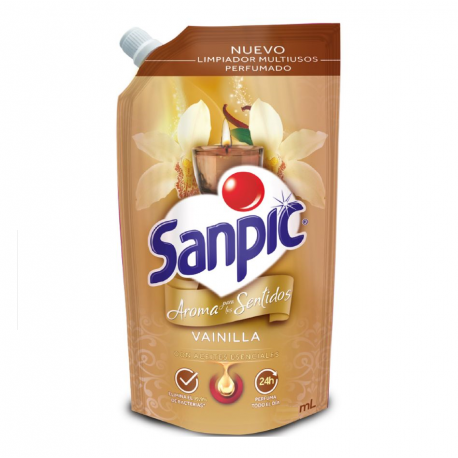 Limpiador Multiusos Sanpic Vainilla 200ml Doypack