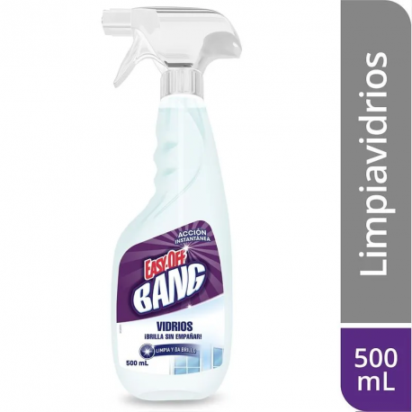 Limpia Vidrios Easy Off Bang Cristal Regular Pistola X 500ml