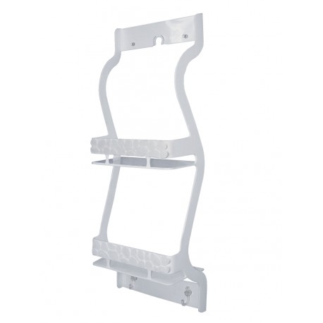 Organizador Ducha Baño Entrepaños Blanco ODB1B Damecos