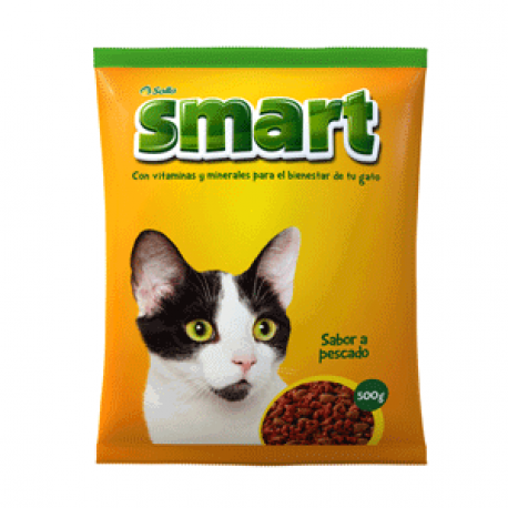 Comida Smart Para Gatos Extruido X 500gr