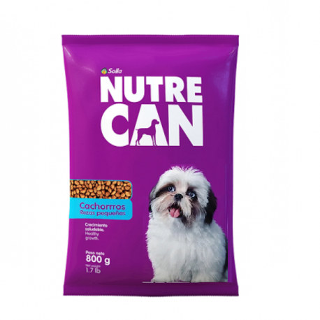 Alimento Nutrecan Cachorros Raza Pequeña X 800gr