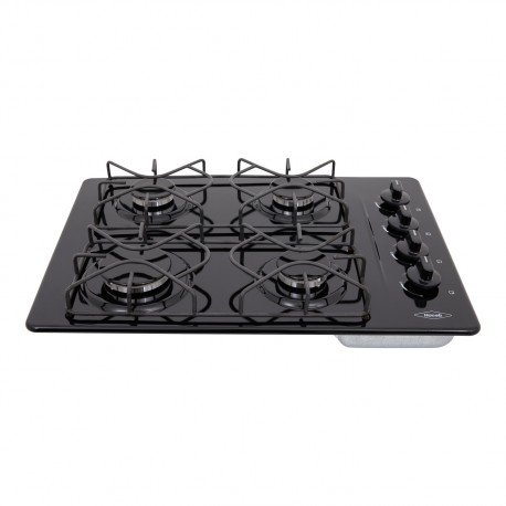Estufa de empotrar Haceb 60cms 4 Puestos Gas Natural CG60-43ESM Negro