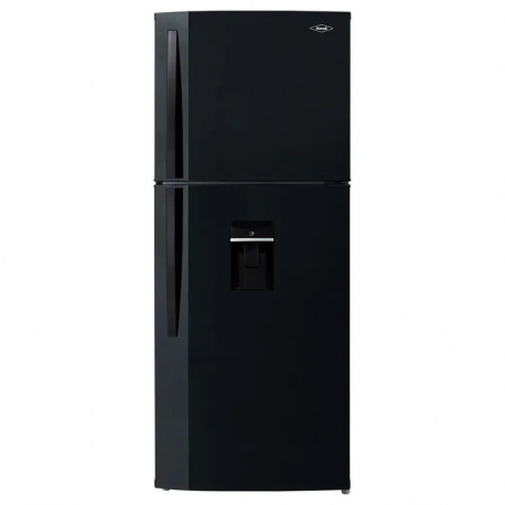 Nevera Haceb No frost congelador Superior 428 litros N448 Manija Externa Dispensador de Agua Negro Esmeralda