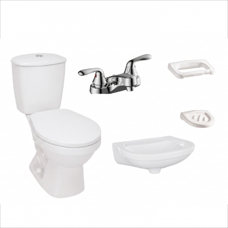 Combo Laguna Acuacer: Sin Pedestal, Lavamanos, Grifería Ariana