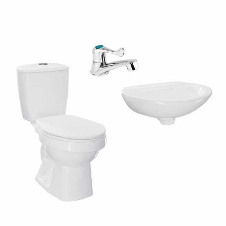 Combo Laguna Lavamanos Sin Pedestal - Sin Accesorios Corona