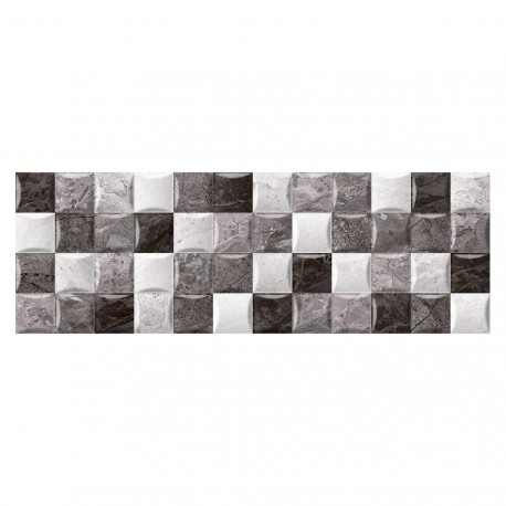 Base decorada Corona Chipre negro cara única 20x60