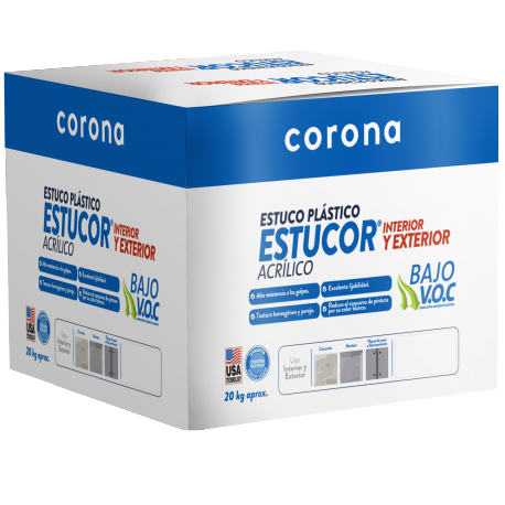 ESTUCOR® Corona Estuco Plastico 20 kg