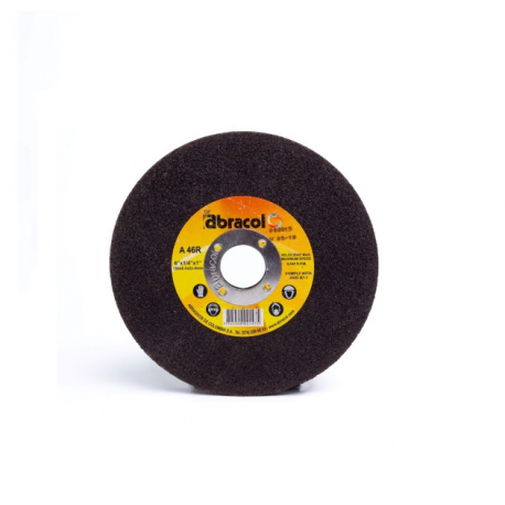 RUEDA PARA AFILAR CUCHILLA GUADAÑA ABRACOL Dt1 A46 6"X1/4" 