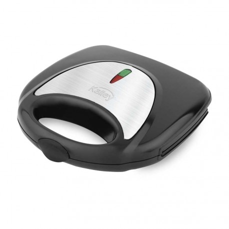 Sanduchera Negra Panini Kalley SMP500 750W 