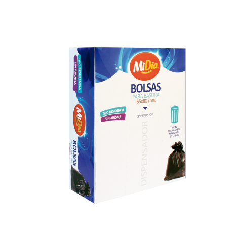 Dispensador Bolsa MiDía X 60 Unidades