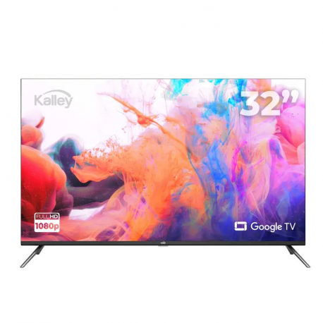 Televisor Kalley 32" Pulgadas 81cm K-GTV32FHD LED Smart TV Google
