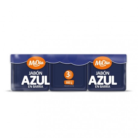 Jabón Azul Tripack MiDía 300gr
