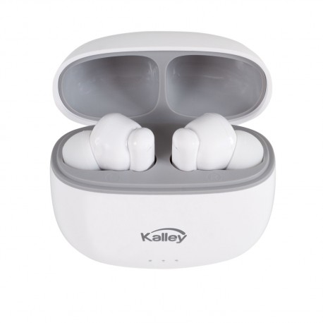 Audífonos KALLEY Inalámbricos Bluetooth In Ear TWS K-AUDB1 Blanco