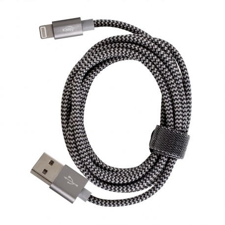 Cable Kalley USB Light Ning de 1 Metro Trenzado