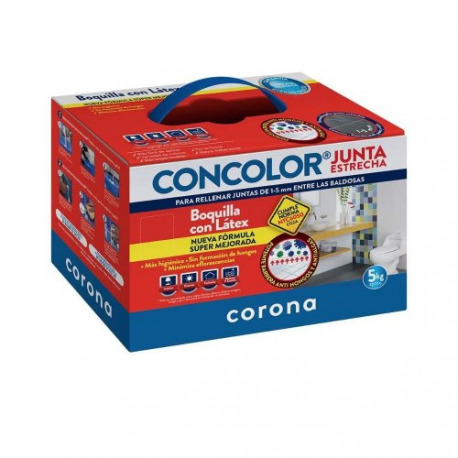 CONCOLOR® Corona Junta Estrecha Blanco Hueso 5 kg