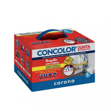 CONCOLOR® Corona Junta Estrecha Negro 5 kg
