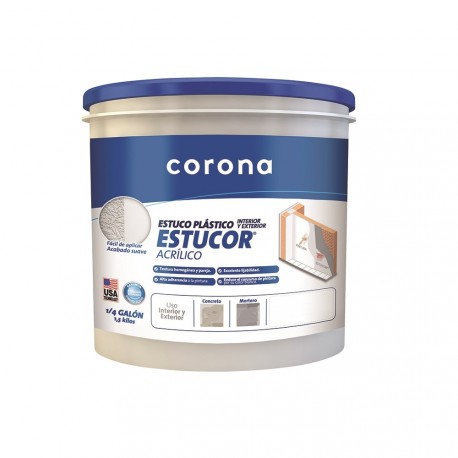 Estuco Plástico Estucor 1.5kg (1/4Gl)
