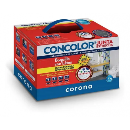 CONCOLOR® Corona Junta Estrecha Taupé 2 kg
