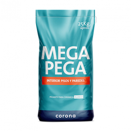 Megapega ceramico Corona blanco 25 kg