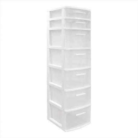 Gavetero 7 Niveles Blanco  MQ