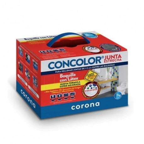 CONCOLOR® Corona Junta Estrecha Antihongos Chocolate 2 Kg