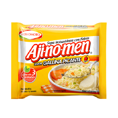 Sopa Ajinomen Gallina Picante x80g