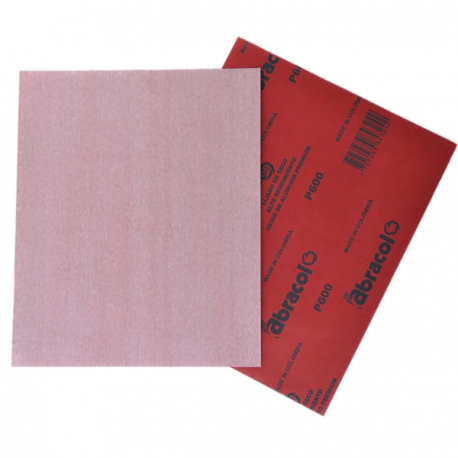 Lija Roja Abracol Grano 600