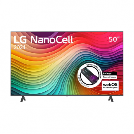 Televisor LG 50" pulgadas 127 Cm 50NANO80 4K-UH