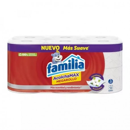 Papel Higiénico Familia Delux 29 Mts X12 Unds