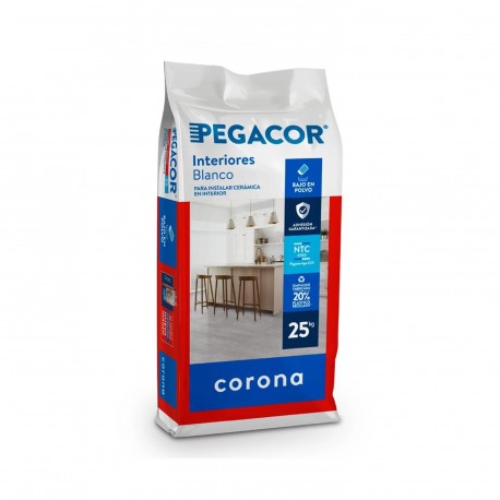 Pegacor Interior Blanco x 25 Kg