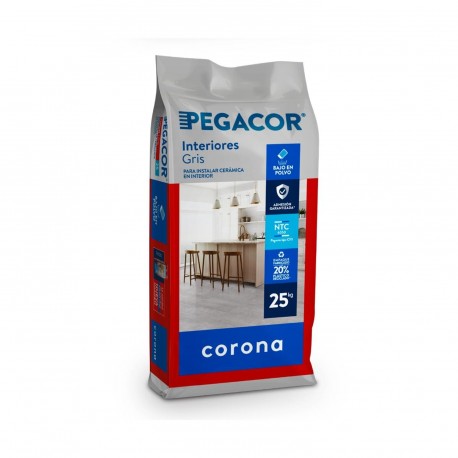 Pegacor Interior Gris x 25 Kg