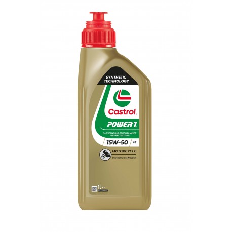 Aceite Castrol Power1 4T 15W50 X 1 Litro