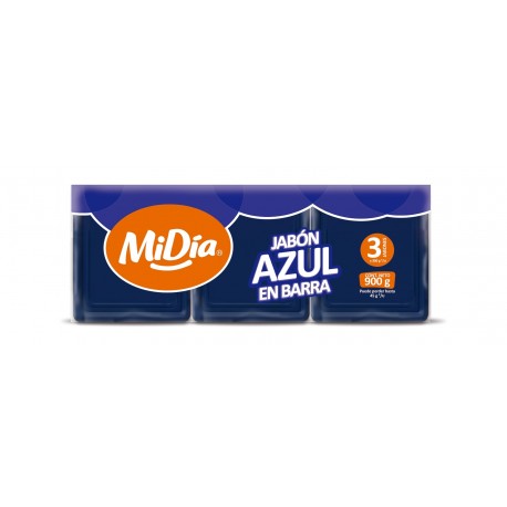 Jabón Azul Tripack MiDía 300gr