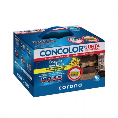 CONCOLOR® Corona Junta Estrecha Súper Blanco 5 kg