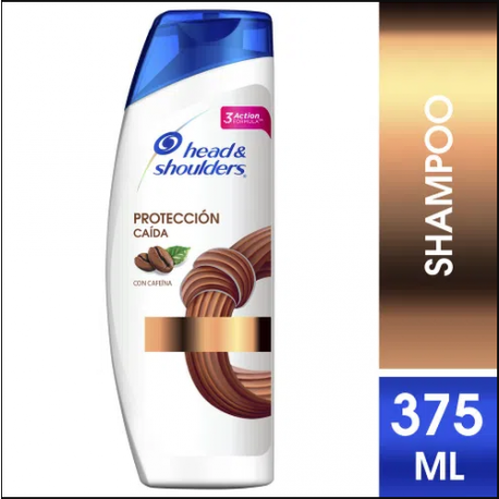 Shampoo Head & Shoulders Protección Caída X 375ml