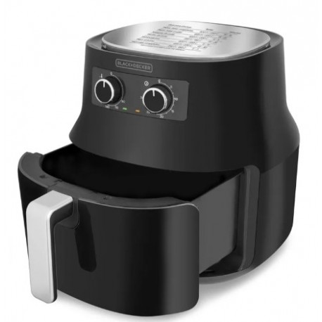 Freidora de Aire Black & Decker 4.5 Litros HF4004B Negro